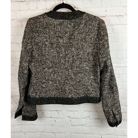 MAGASCHONI wool silk mohair alpaca blend jacket blazer size 14 - Picture 8 of 11